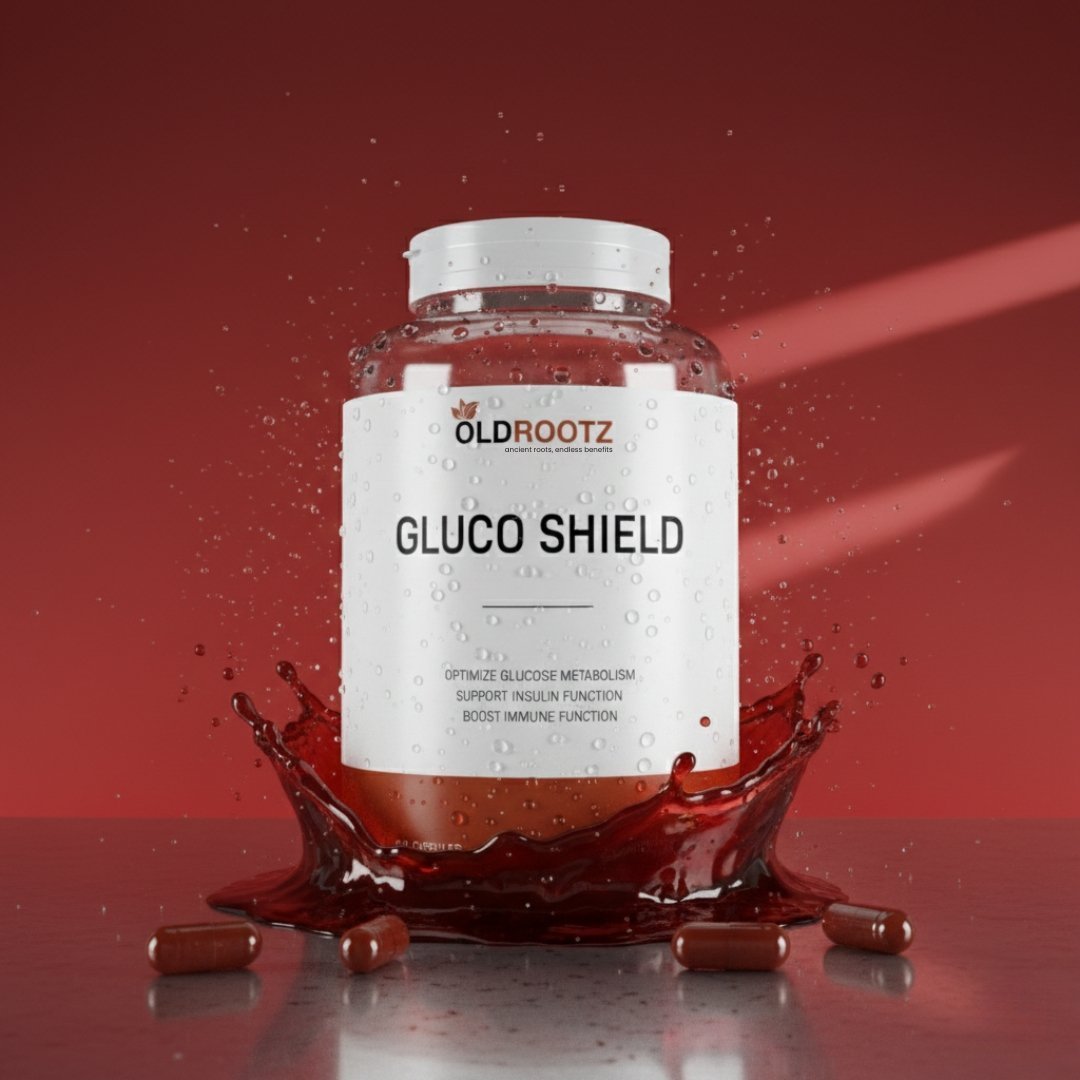 OLD ROOTZ Gluco Shield – Glucose Metabolism Support Hover