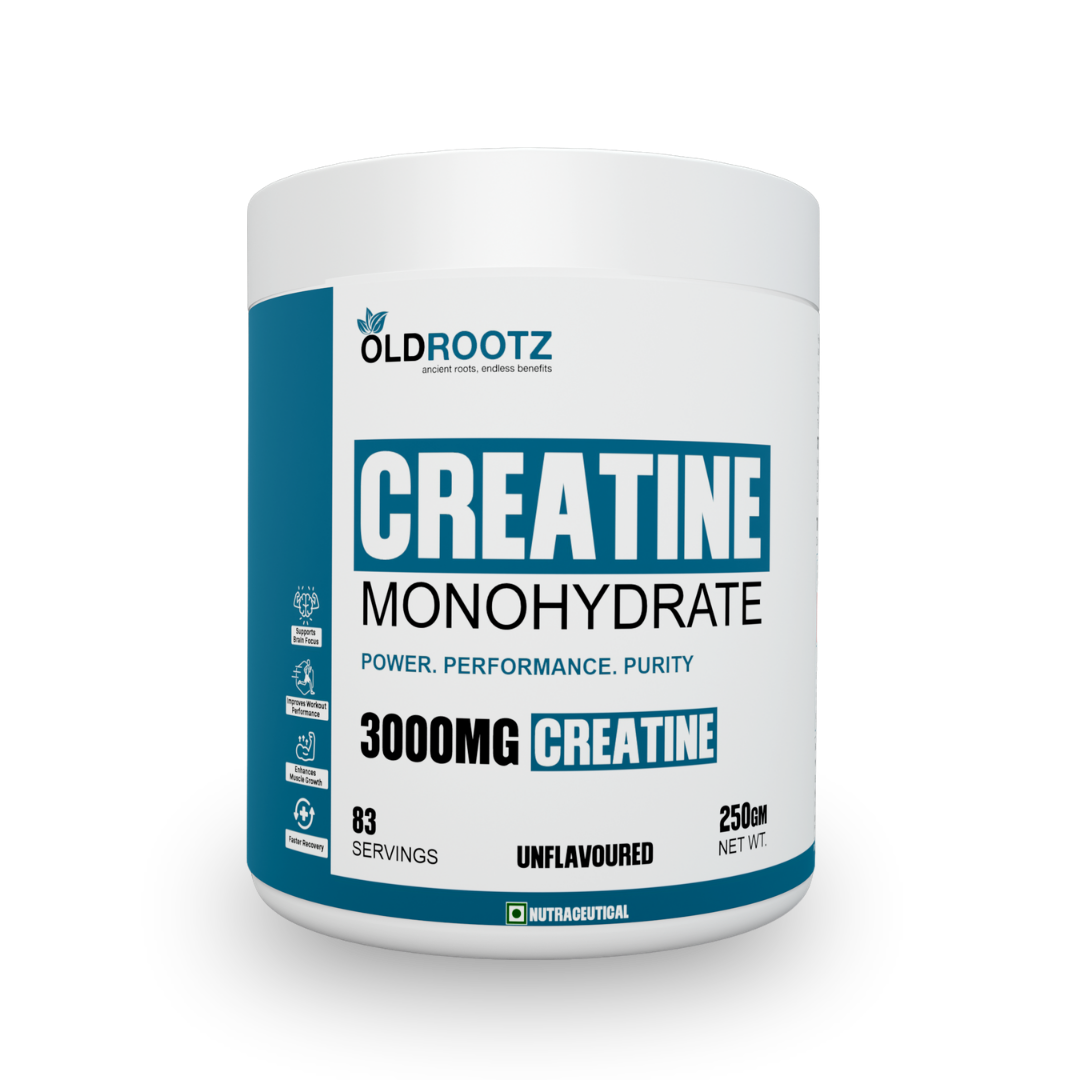 OLD ROOTZ Creatine Monohydrate Powder Unflavoured